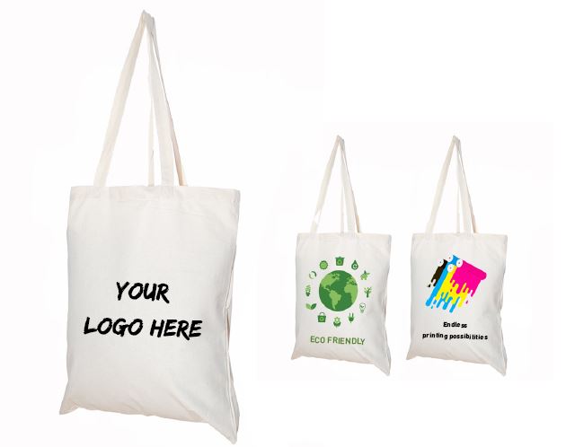 5 OZ COTTON SHOPPER NATURAL  - GREAT VALUE